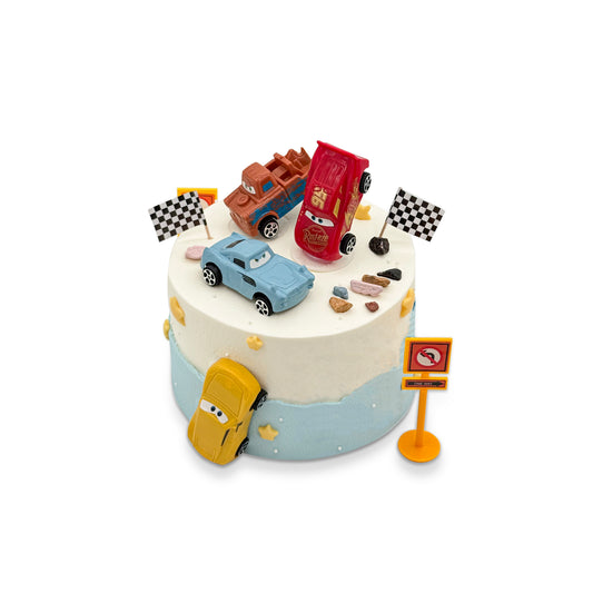 Speed Racer Chiffon Cake – Fun Car Design