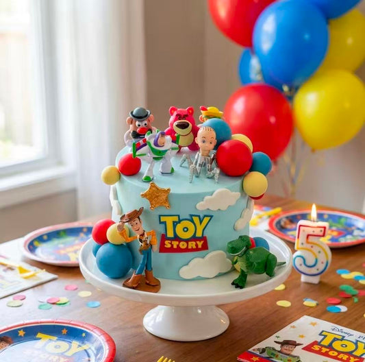 Toy Story Chiffon Cake – Balloon Cloud Party Design
