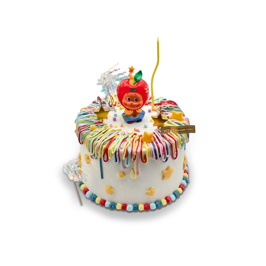 VaVa Designer Cakes Twinkle Twinkle Party Cake – A Rainbow Burst of Birthday Joy