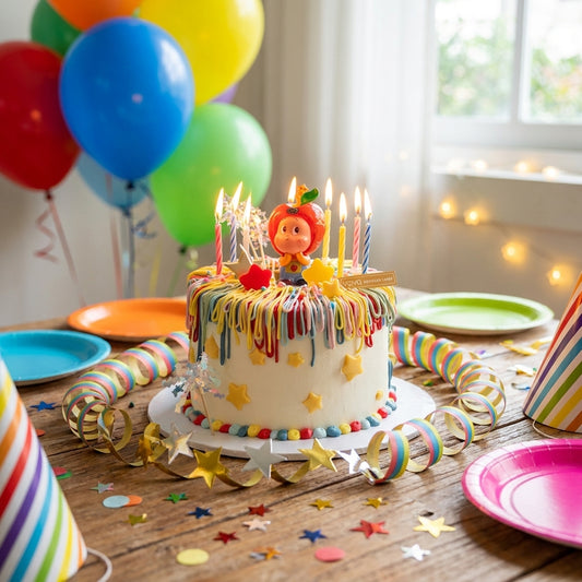 Twinkle Twinkle Party Cake – A Rainbow Burst of Birthday Joy