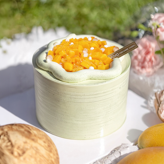 Thai Mango Chiffon Cake