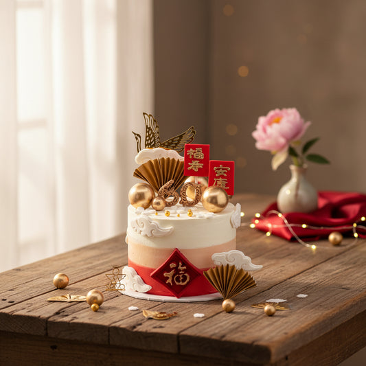 Longevity Elegance Cake – Celebrate Life’s Joyful Milestones